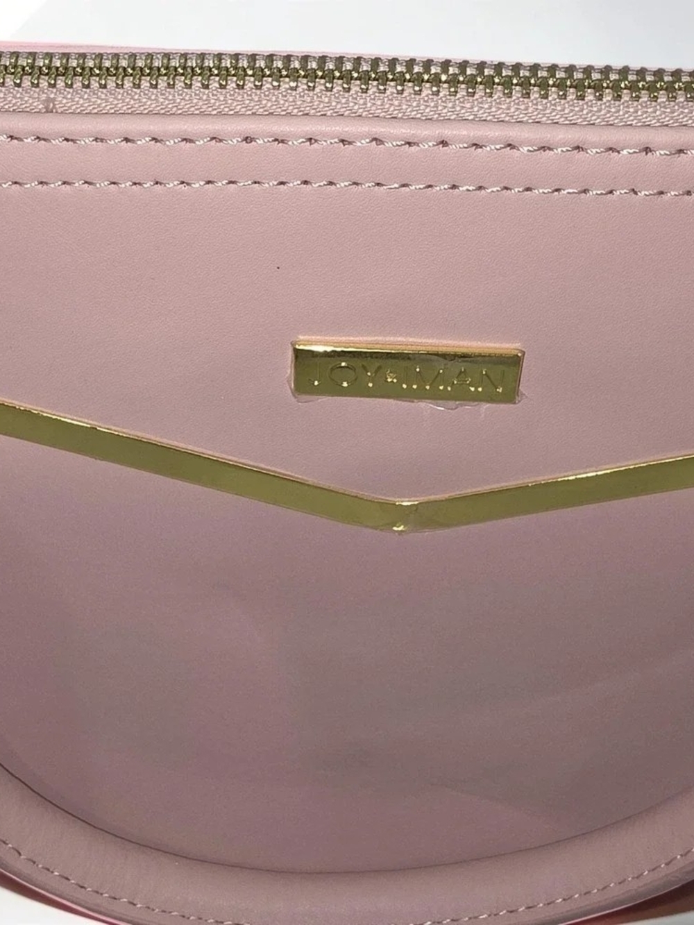 Blush Pink Structured Satchel Bag+ Crossbody Bag NWT - Picture 3 of 8